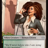 Copy // Human Citizen Double-Sided Token [Marvel's Spider-Man Tokens]
