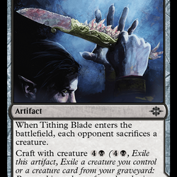 Tithing Blade [The Lost Caverns of Ixalan]