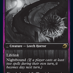Curse of Leeches // Leeching Lurker [Innistrad: Double Feature]