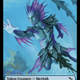 Detective // Merfolk Double-Sided Token [Murders at Karlov Manor Tokens]