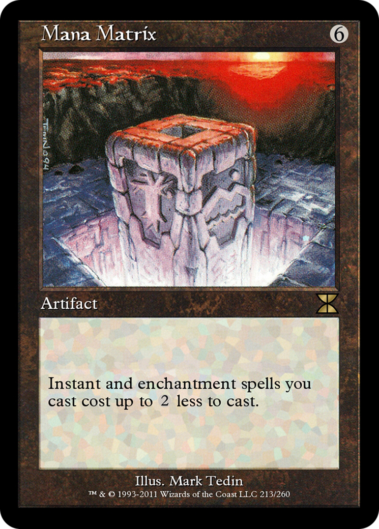 Mana Matrix (ME4-213) [Masters Edition IV] Foil