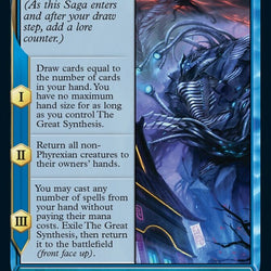 Jin-Gitaxias // The Great Synthesis (Borderless Alternate Art) [March of the Machine]