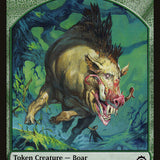 Goblin // Boar Double-Sided Token [Planechase Anthology Tokens]