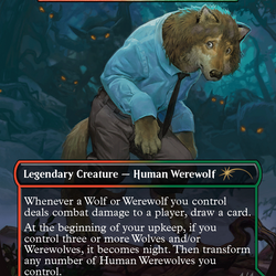 NOT A WOLF - Tovolar, Dire Overlord [Secret Lair Drop Series]