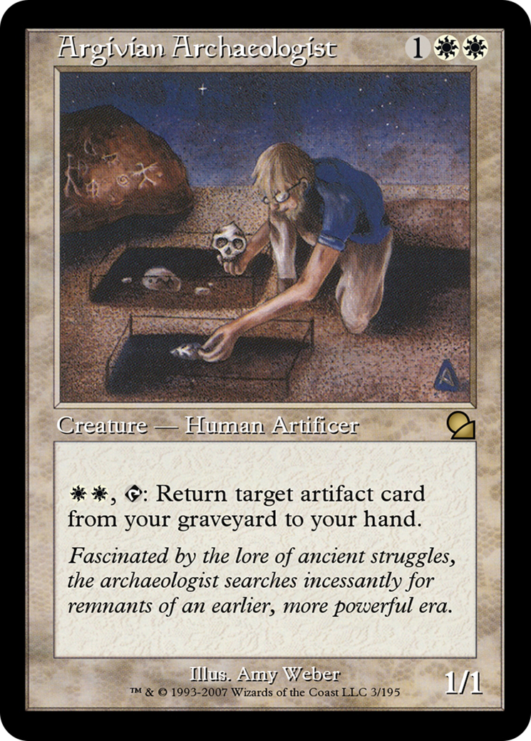 Argivian Archaeologist (ME1-003) [Masters Edition]