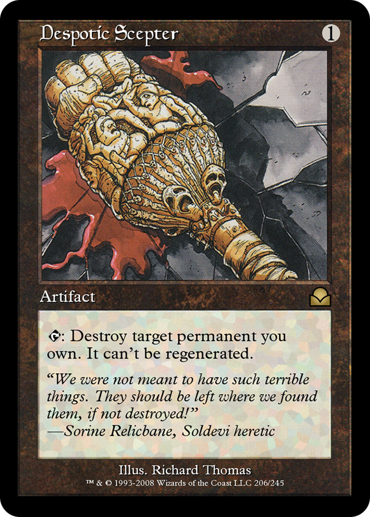 Despotic Scepter (ME2-206) [Masters Edition II] Foil
