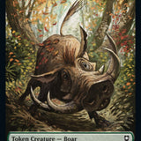 Boar // Ogre Double-Sided Token [Commander Legends: Battle for Baldur's Gate Tokens]