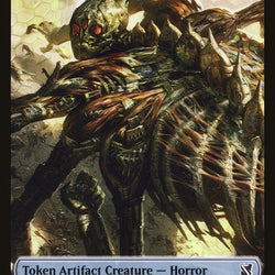 Angel of Sanctions // Horror Double-Sided Token [Commander 2019 Tokens]