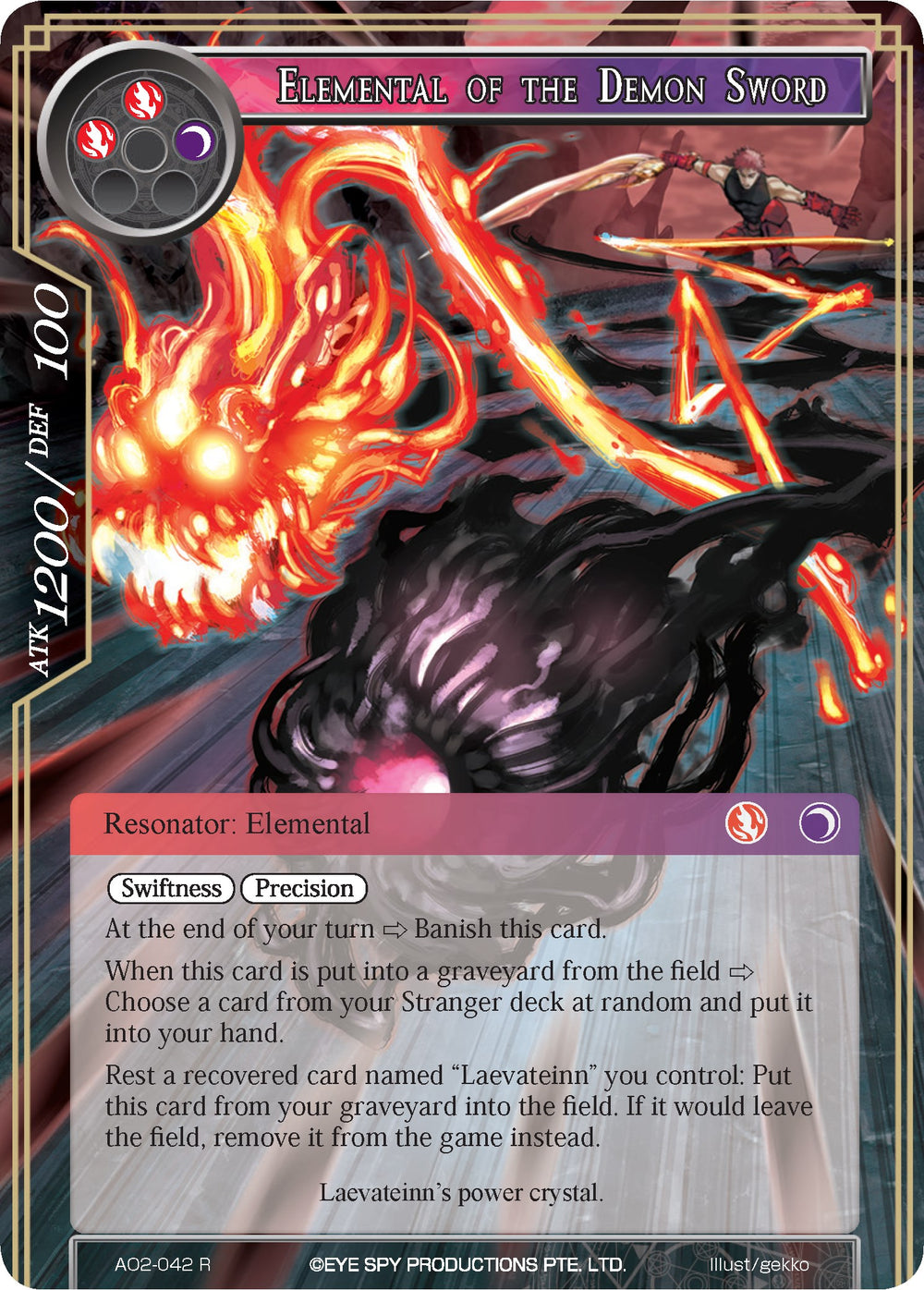 Elemental of the Demon Sword (AO2-042) [Alice Origin II]