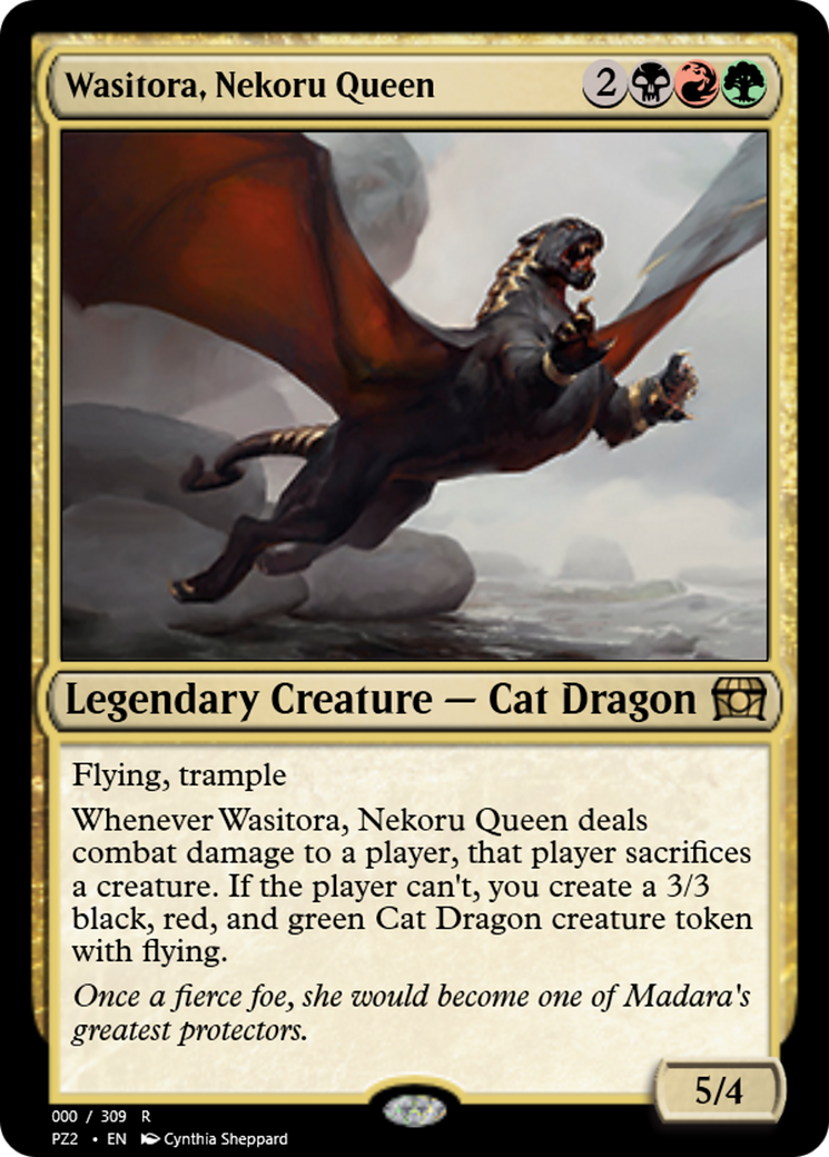 Wasitora, Nekoru Queen (PZ2-65705) [Treasure Chest] Foil