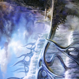 Mistvault Bridge // Mistvault Bridge (AMH2-075) (Borderless) [Modern Horizons 2 Art Series] Foil
