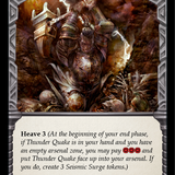 Thunder Quake (Red) [EVR024] (Everfest)  1st Edition Normal