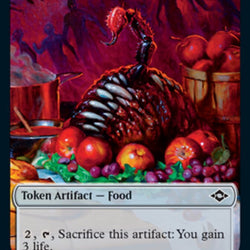 Construct // Food (18) Double-Sided Token [Modern Horizons 2 Tokens]