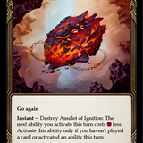 Amulet of Ignition [EVR179] (Everfest)  1st Edition Normal