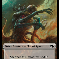 Eldrazi Spawn // Energy Reserve Double-Sided Token [Modern Horizons 3 Tokens]