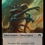 Eldrazi Spawn // Spirit (0028) Double-Sided Token [Modern Horizons 3 Tokens]