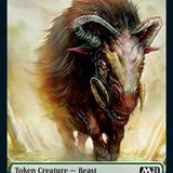 Beast // Treasure Double-Sided Token [Core Set 2021 Tokens]
