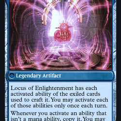 The Enigma Jewel // Locus of Enlightenment [The Lost Caverns of Ixalan Prerelease Cards]