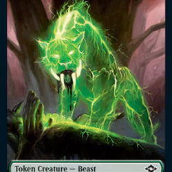 Beast // Squirrel Double-Sided Token [Modern Horizons 2 Tokens]