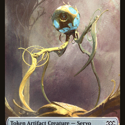 Human Soldier // Servo Double-Sided Token [Double Masters Tokens]