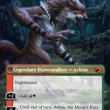 Arlinn, the Pack's Hope // Arlinn, the Moon's Fury (Borderless) [Innistrad: Midnight Hunt]