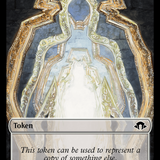 Dragon // Copy Double-Sided Token [Modern Horizons 3 Commander Tokens]
