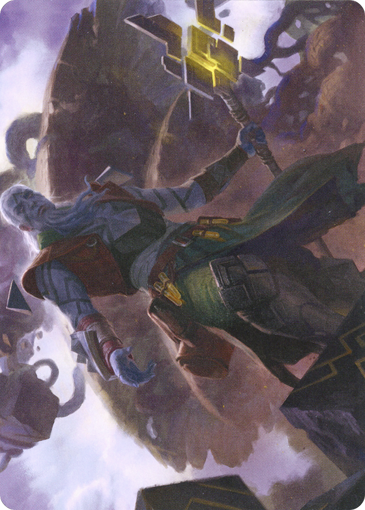 Orah, Skyclave Hierophant // Orah, Skyclave Hierophant (AZNR-079) (Borderless) [Zendikar Rising Art Series]