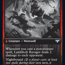 Lambholt Raconteur // Lambholt Ravager [Innistrad: Double Feature]