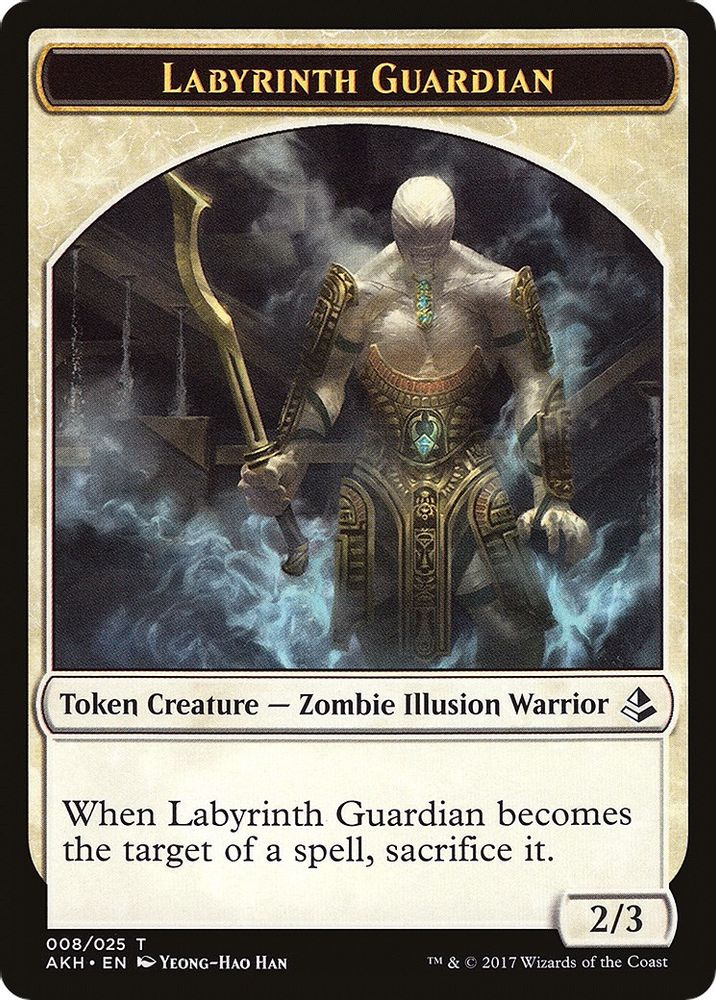 Labyrinth Guardian // Insect Double-Sided Token (AKH-8 // 19) [Amonkhet]