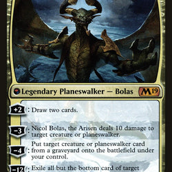 Nicol Bolas, the Ravager // Nicol Bolas, the Arisen [Core Set 2019 Prerelease Promos]