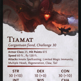 Tiamat // Tiamat (AAFR-026) (Borderless) [Adventures in the Forgotten Realms Art Series] Foil