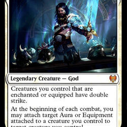 Halvar, God of Battle // Sword of the Realms [Kaldheim]