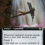 Paleontologist's Pick-Axe (Extended Art) [The Lost Caverns of Ixalan Commander]