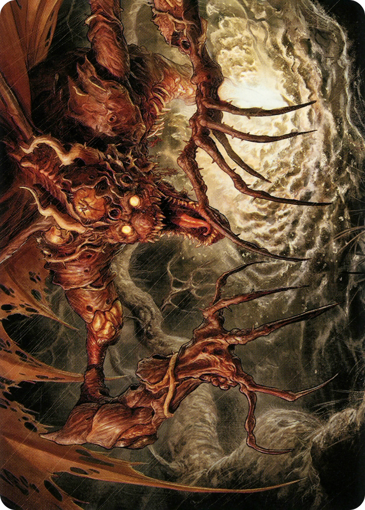 Archfiend of Sorrows // Archfiend of Sorrows (AMH2-026) (Borderless) [Modern Horizons 2 Art Series] Foil