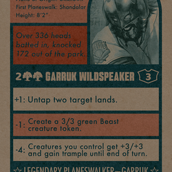 Garruk Wildspeaker [Secret Lair Drop Series]