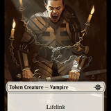 Vampire // Vampire Demon Double-Sided Token [The Lost Caverns of Ixalan Tokens]
