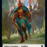 Cat // Soldier Double-Sided Token [Commander Legends Tokens]