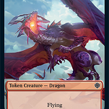 Dragon // Dragon Double-Sided Token [Starter Commander Decks]