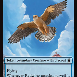 Redwing // Zabu Double-Sided Token [Marvel Super Heroes Tokens]
