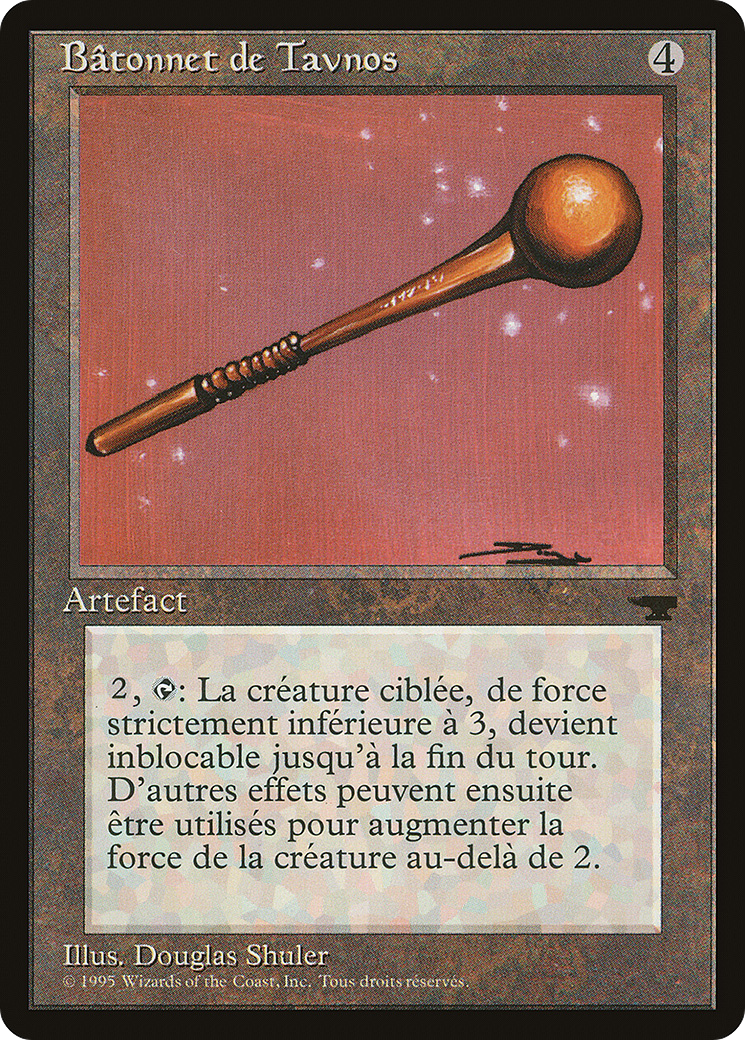 Tawnos's Wand (French) - "Batonnet de Tavnos" (REN-159) [Renaissance]