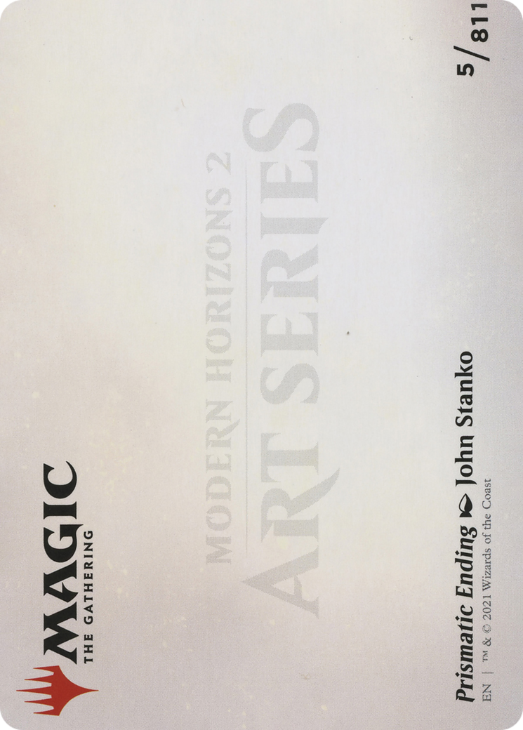 Prismatic Ending // Prismatic Ending (AMH2-005) (Borderless) [Modern Horizons 2 Art Series] Foil