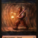 Soldier (UMA) // Dwarf (ELD) Double-Sided Token [The List]