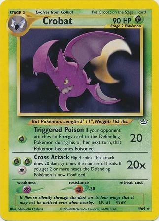 Crobat - 4/64 [Neo Revelation] - Unlimited Holofoil