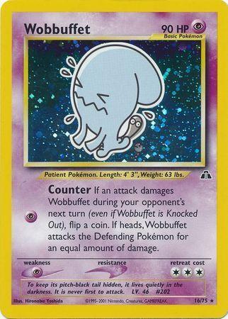 Wobbuffet - 16/75 [Neo Discovery] - Unlimited Holofoil