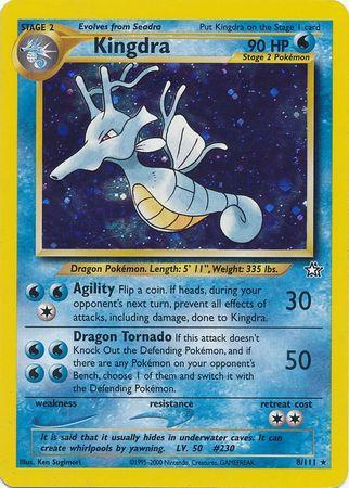 Kingdra - 8/111 [Neo Genesis] - Unlimited Holofoil