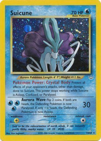 Suicune - 14/64 [Neo Revelation] - Unlimited Holofoil