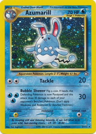 Azumarill - 2/111 [Neo Genesis] - Unlimited Holofoil