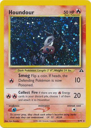 Houndour - 5/75 [Neo Discovery] - Unlimited Holofoil