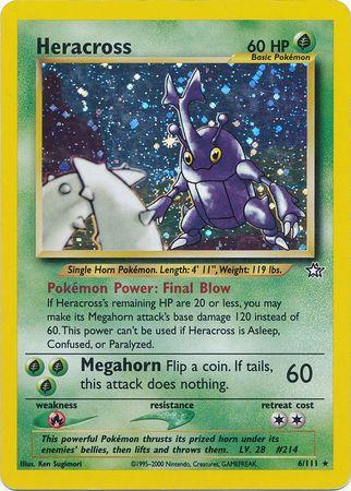 Heracross - 6/111 [Neo Genesis] - Unlimited Holofoil