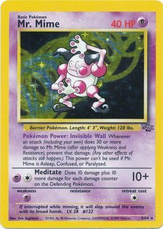 Mr. Mime - 6/64 [Jungle] - Unlimited Holofoil